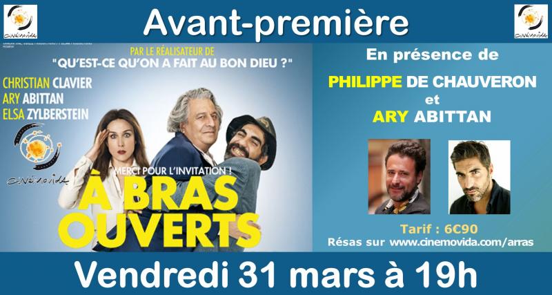 Le film "A bras ouverts" en avant 1ère avec Ary Abittan