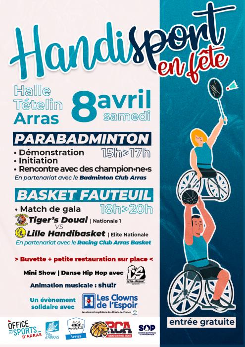 Le Handisport en fête à Arras 