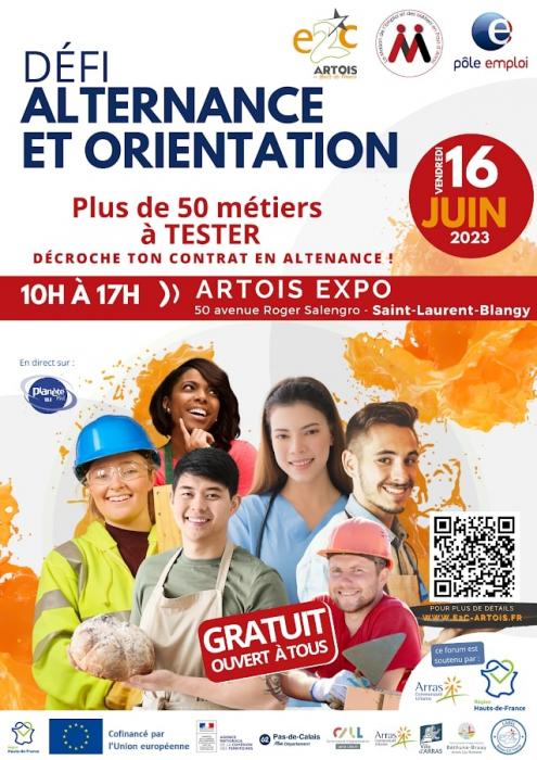 Le défi alternance et orientation à Artois Expo