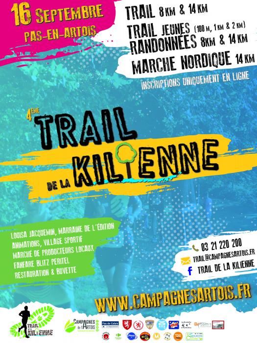 Le 4ème Trail de la Kilienne à Pas-en-Artois