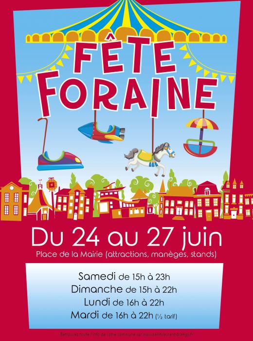 La fête foraine à Saint Laurent Blangy