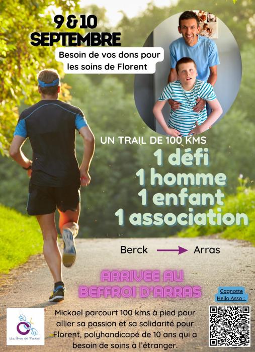 Une action solidaire et un énorme défi sportif pour Florent