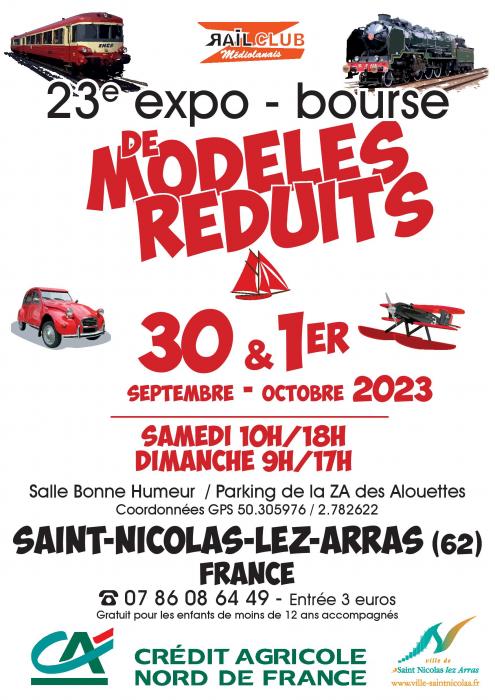 L'expo bourse de modèles réduits du Rail Club Médiolanais