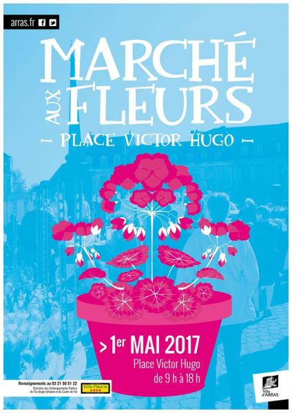 Le marché aux fleurs du 1er mai