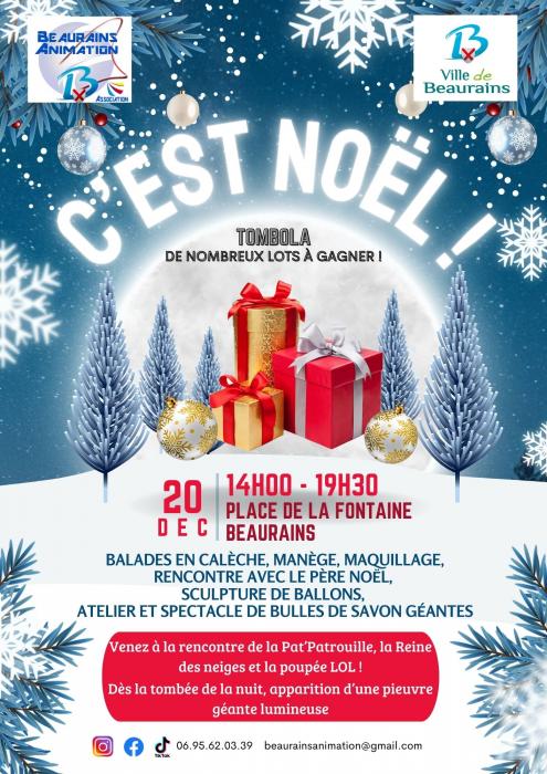 "C’est Noël" à Beaurains