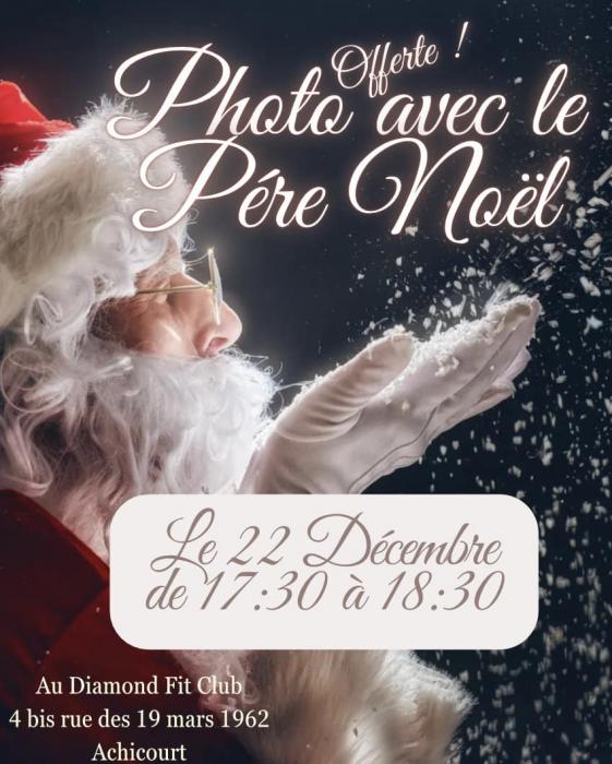 Le Père Noël au Diamond Fit Club