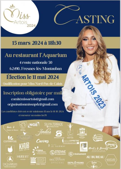 Un casting pour Miss Artois 2024!!