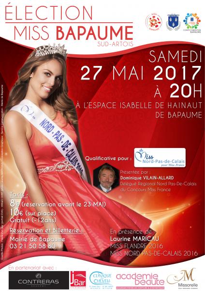 Election de Miss Bapaume Sud Artois 2017!!!!!