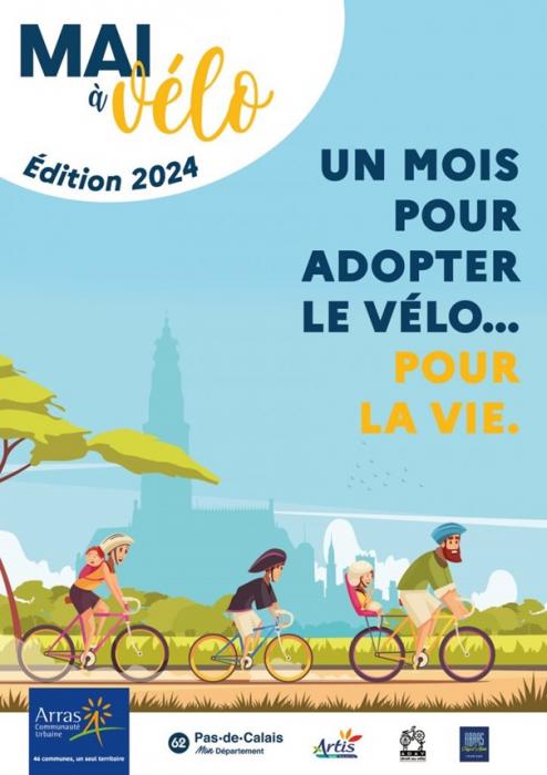 C'est Reparti pour Mai à Vélo dans le Grand Arras