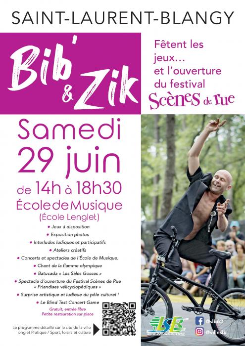 Bib’n’zik fête les Jeux Olympiques