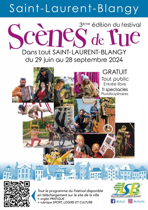 La 3ème édition du festival Scènes de rue 