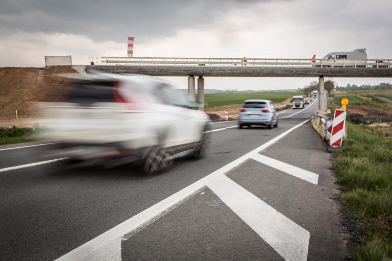 Les travaux sur la RD 917 se poursuivent