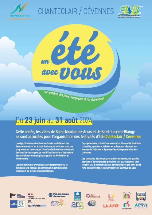 L'été à Saint-Nicolas-lez-Arras et à Saint-Laurent-Blangy 