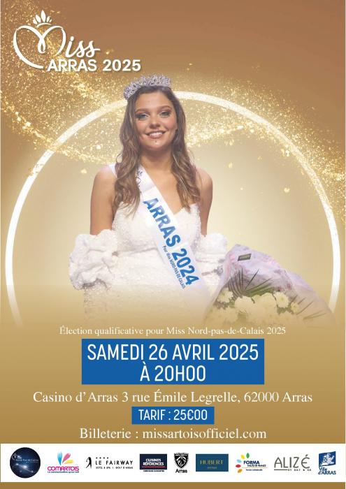 Qui sera Miss Arras 2025 ?