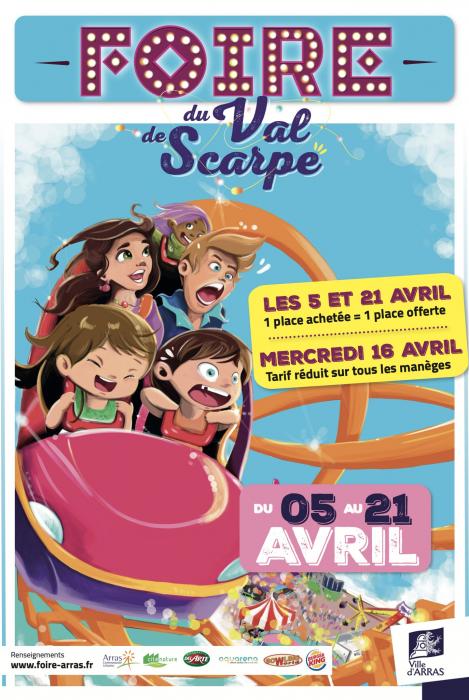 La foire aux manèges est à Arras
