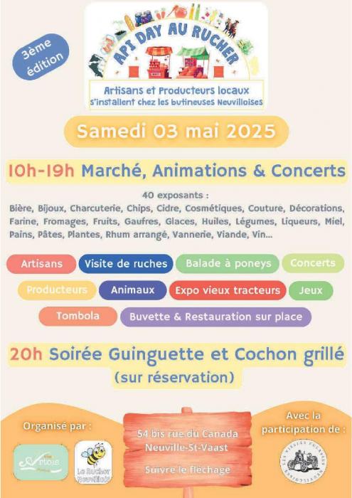 Le 3ème Api Day au Rucher Neuvillois 
