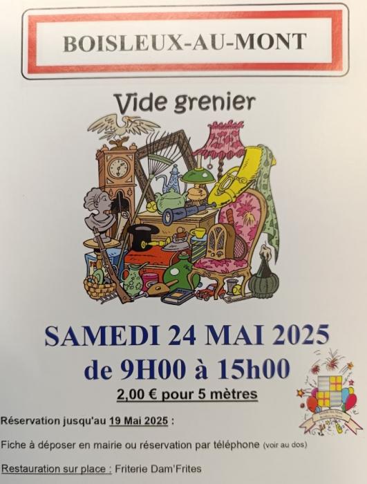 Vide grenier à Boisleux-au-Mont
