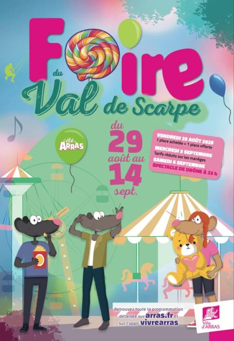 La foire aux manèges est à Arras