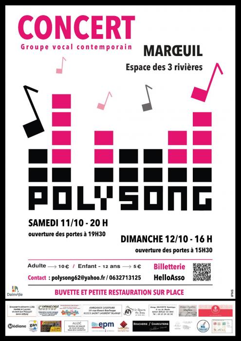 Le Groupe Vocal Polysong fait sa rentrée