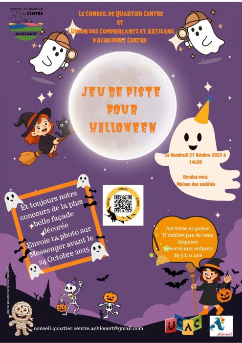 Un jeu de piste pour Halloween