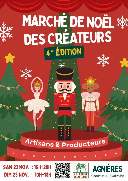Le marché de Noël des créateurs à Agnières