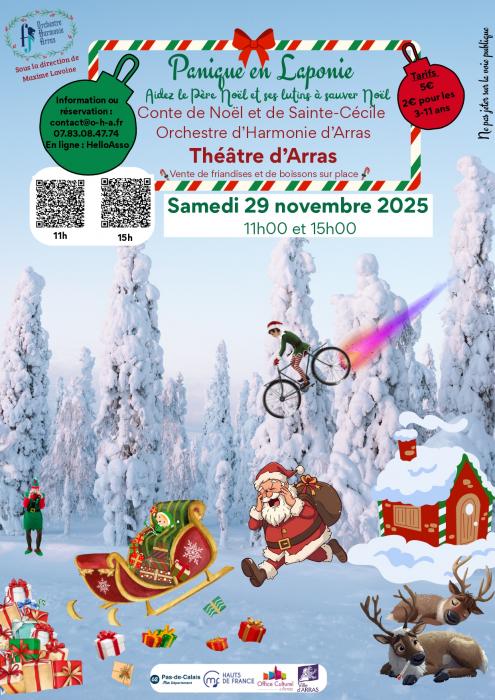 L’orchestre d’harmonie d’Arras part en Laponie