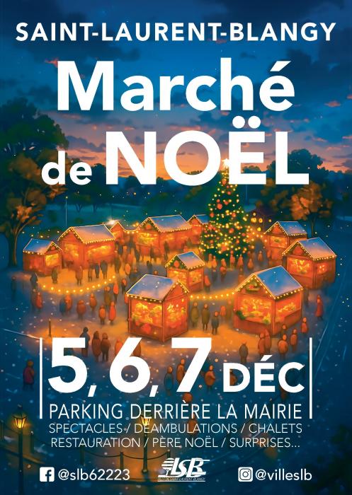 Un marché de Noël XXL à Saint Laurent Blangy