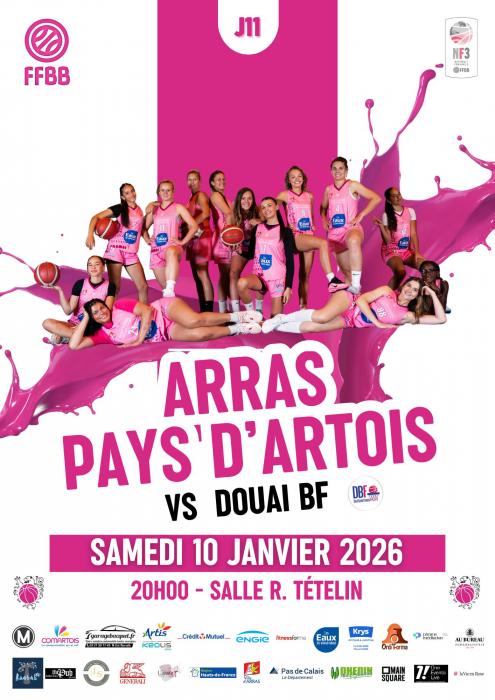 Les demoiselles d'Arras veulent rester invaincues dans le derby