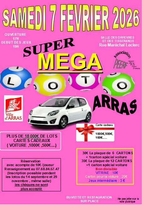 Les parents d’élèves de l’école Raoul François organise un super méga loto 