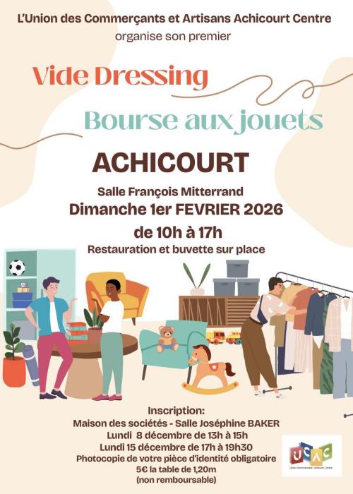 Le 1er vide dressing et bourse aux jouets de l'UCAC