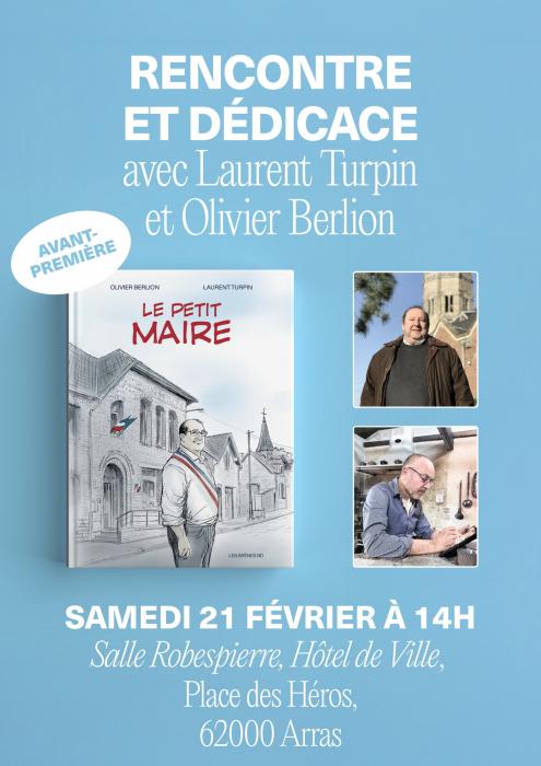 Une rencontre dédicace en avant-première du "Petit Maire"