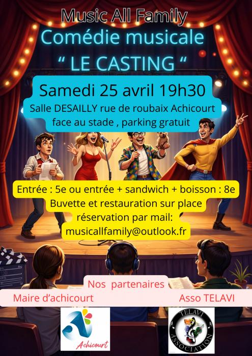 Une comédie musicale à Achicourt 