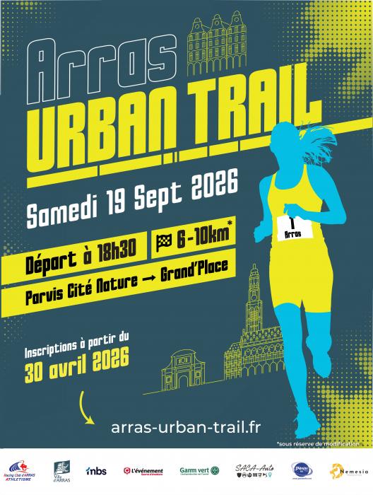 Le 1er Urban Trail à Arras