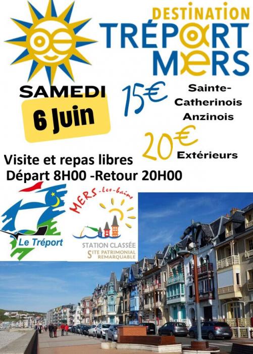 Une sortie au Tréport et à Mers les Bains 