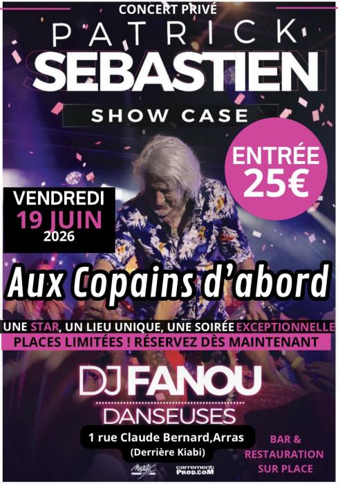 Patrick Sébastien en concert à la Guinguette Aux copains d’abord