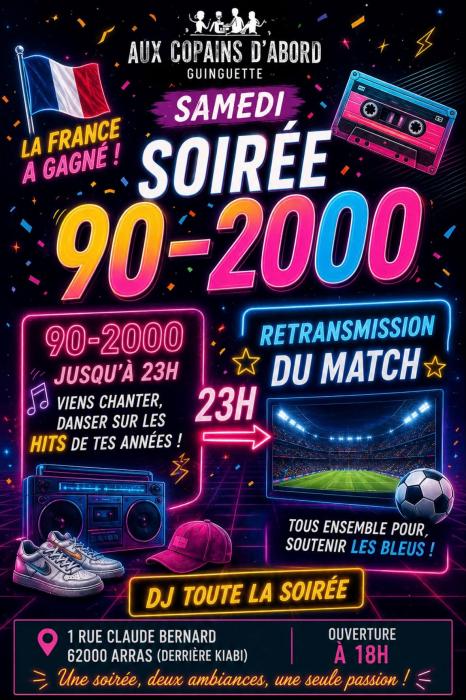 La Guinguette Aux Copains d’Abord ce week end