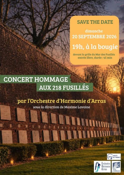 Un concert à la bougie au Mur des Fusillés