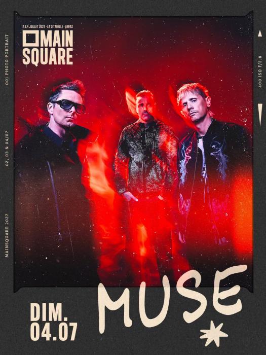 Muse, David Guetta et Sombr au Main Square Festival 2027