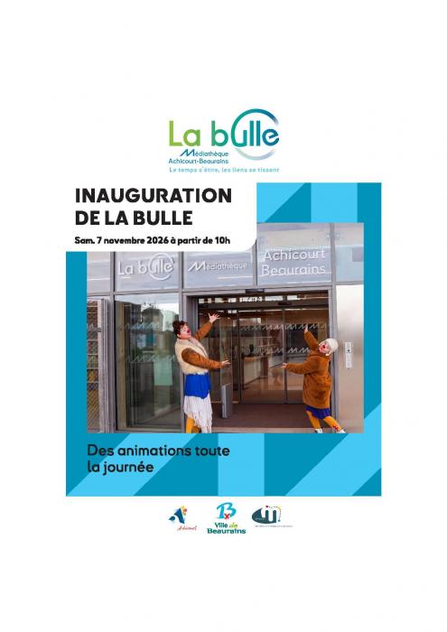 L'inauguration festive de la Bulle
