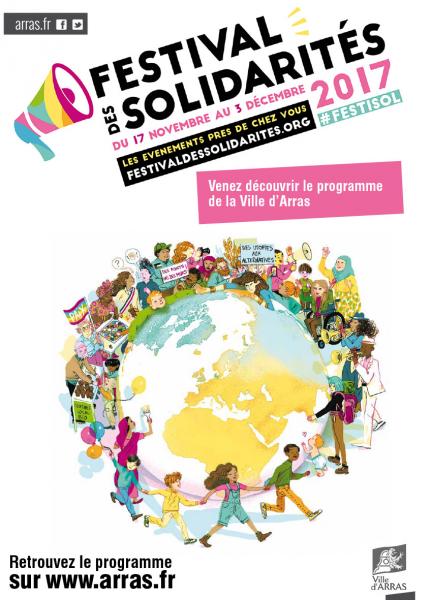 Le festival des solidarités débarque à Arras!!!!