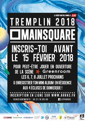 Inscriptions ouvertes pour le tremplin Main square 2018