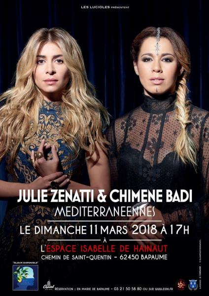 Chimène Badi et Julie Zénatti en concert!!!!!