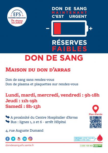 Appel Urgent au Don De Sang!!!!!