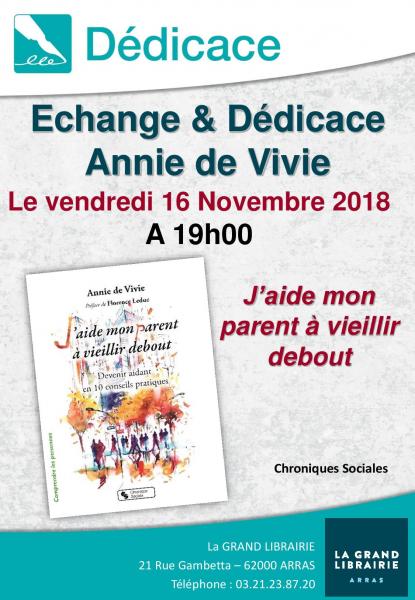 Une rencontre à la Grande Librairie pour les aidants