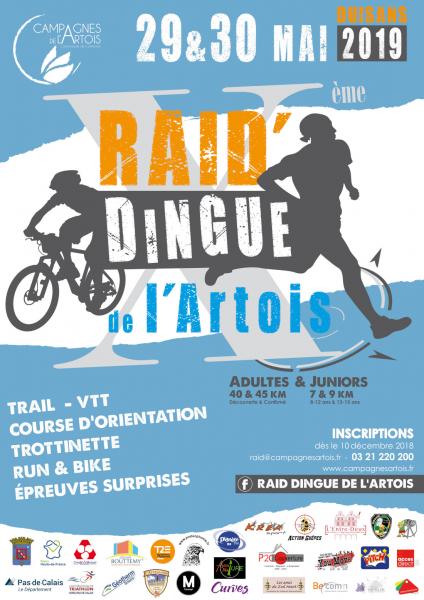 Le 10ème Raid dingue de l’Artois est de retour en 2019!!!!