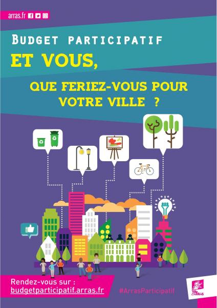 Le budget participatif de la ville d'Arras revient !!!