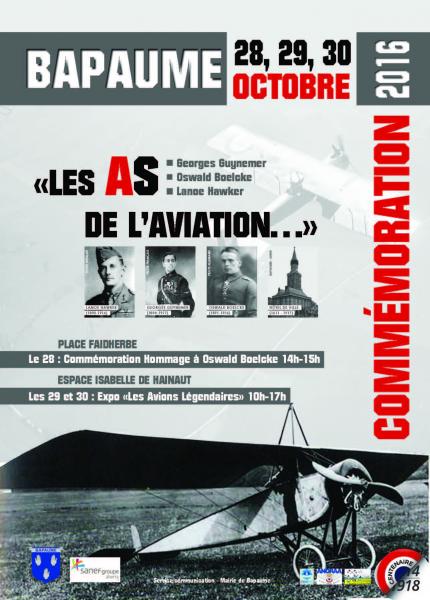 Une exposition sur les as de l'aviation