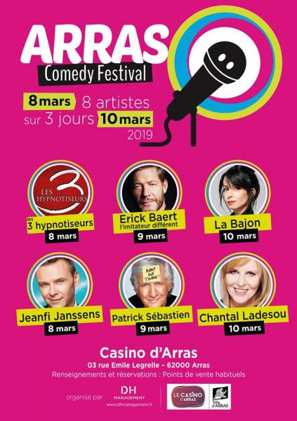 Le Arras Comédy Festival débarque au Casino!!!!