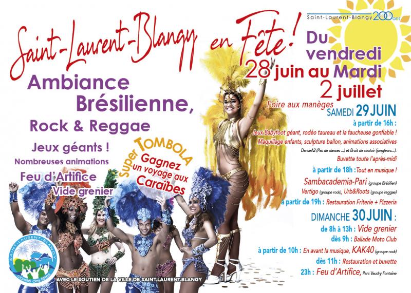 Saint Laurent Blangy fête ses 200 ans durant un week end de folie!!!!!