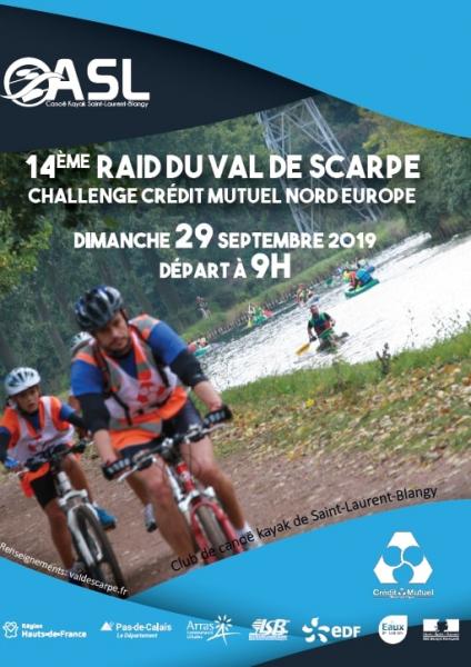 Les inscriptions au 14ème Raid du Val de Scarpe sont encore ouvertes!!!